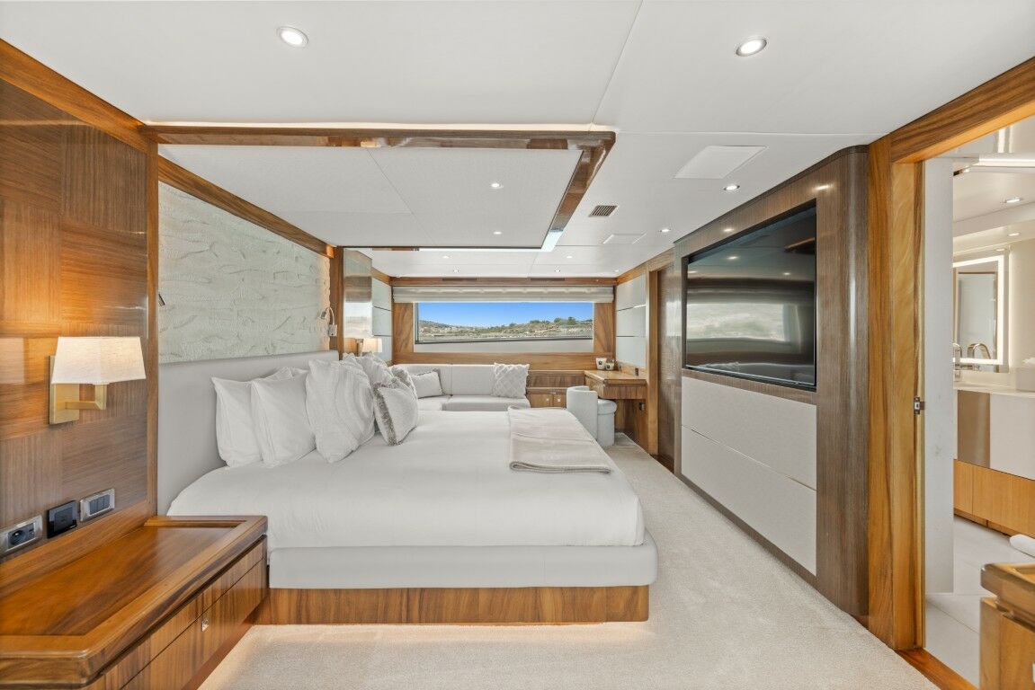 Alaia yacht stateroom