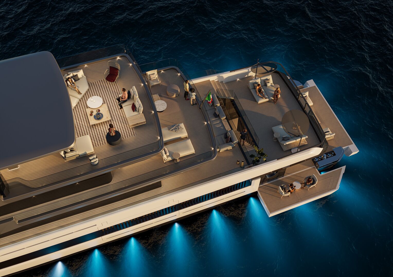 Extra Yachts X145 Global yacht exterior design