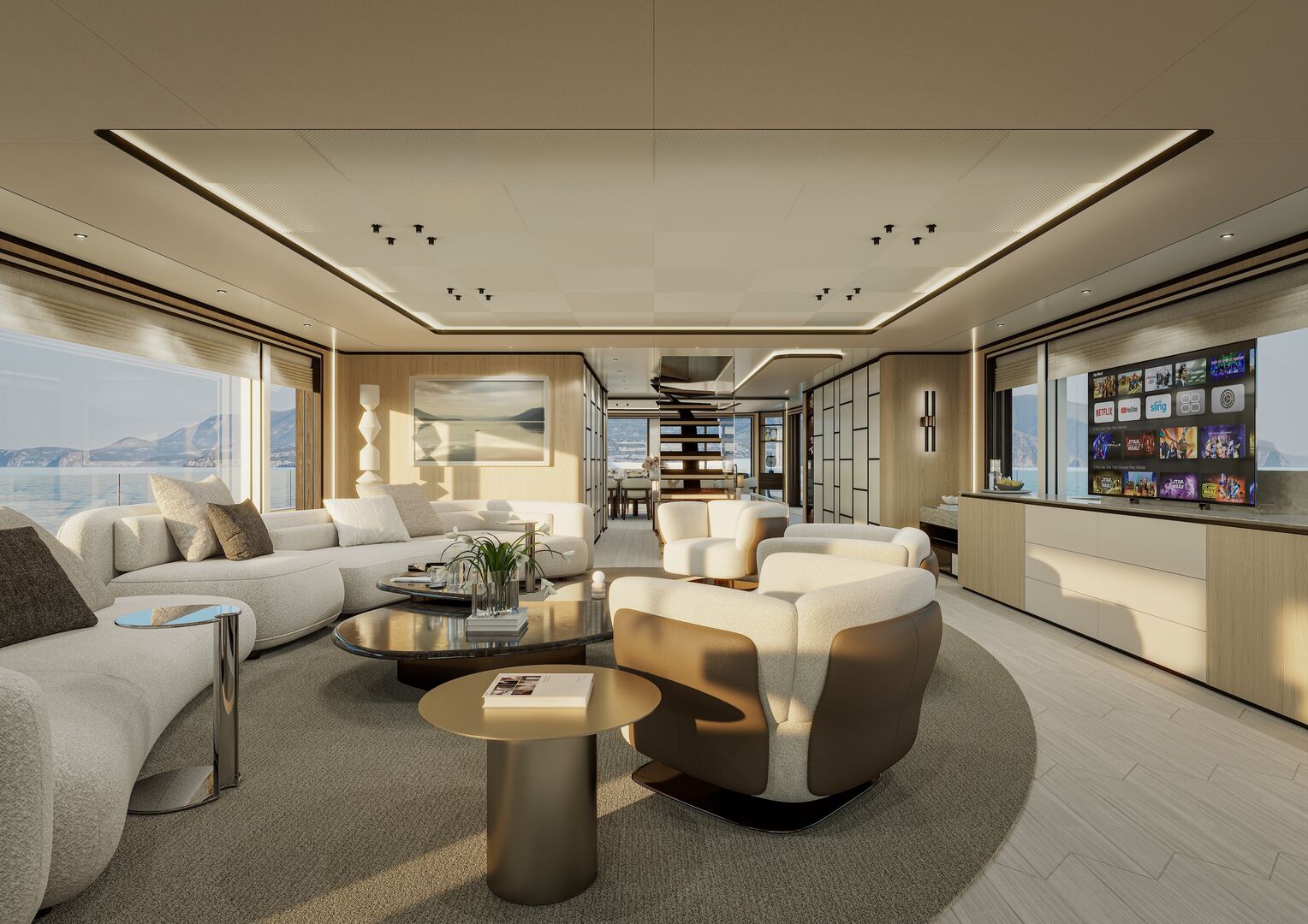 Extra Yachts X145 Global yacht interior design