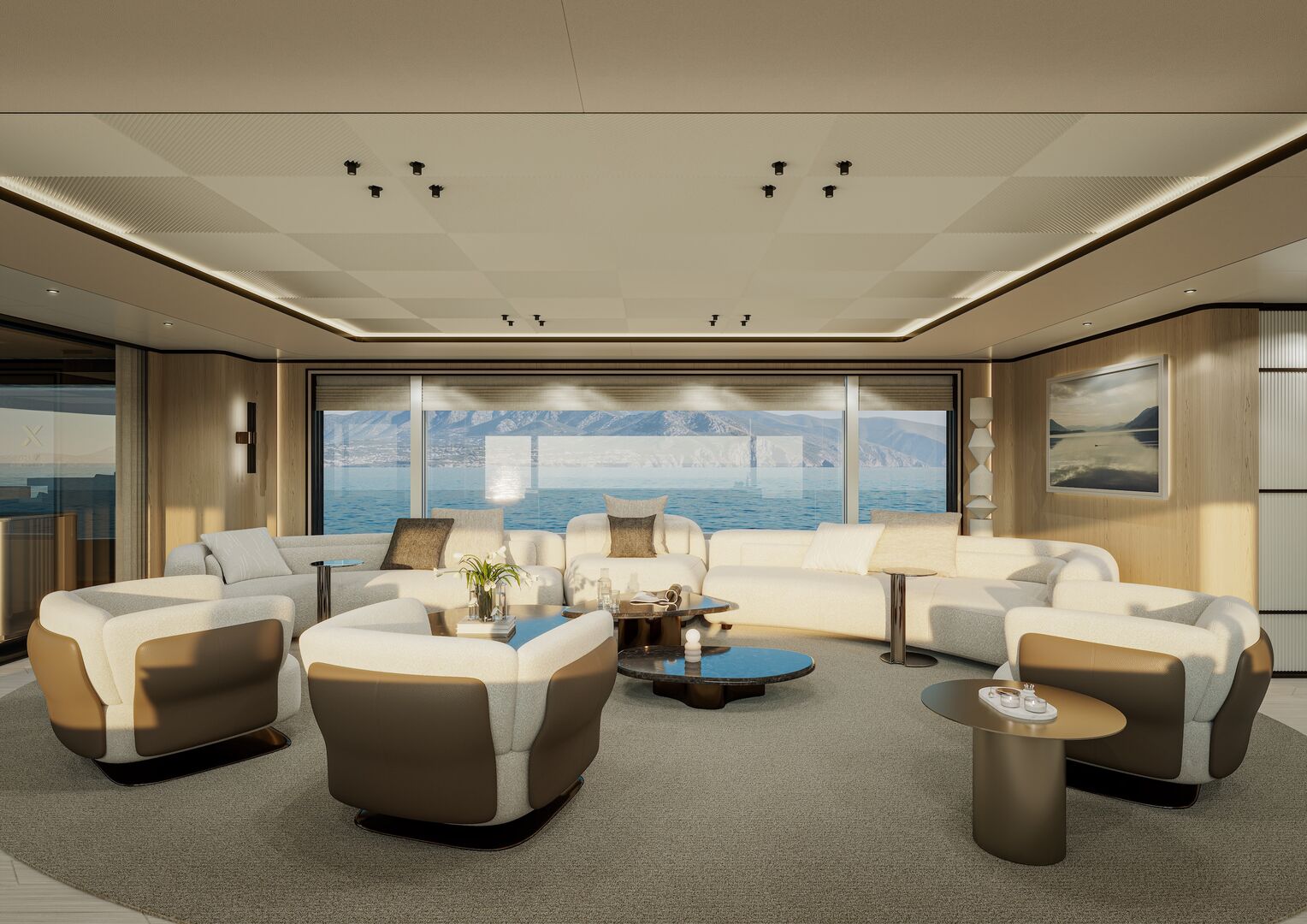 Extra Yachts X145 Global yacht interior design