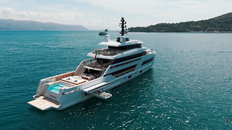 43m Sanlorenzo 44 X-Space yacht Tolemai sold