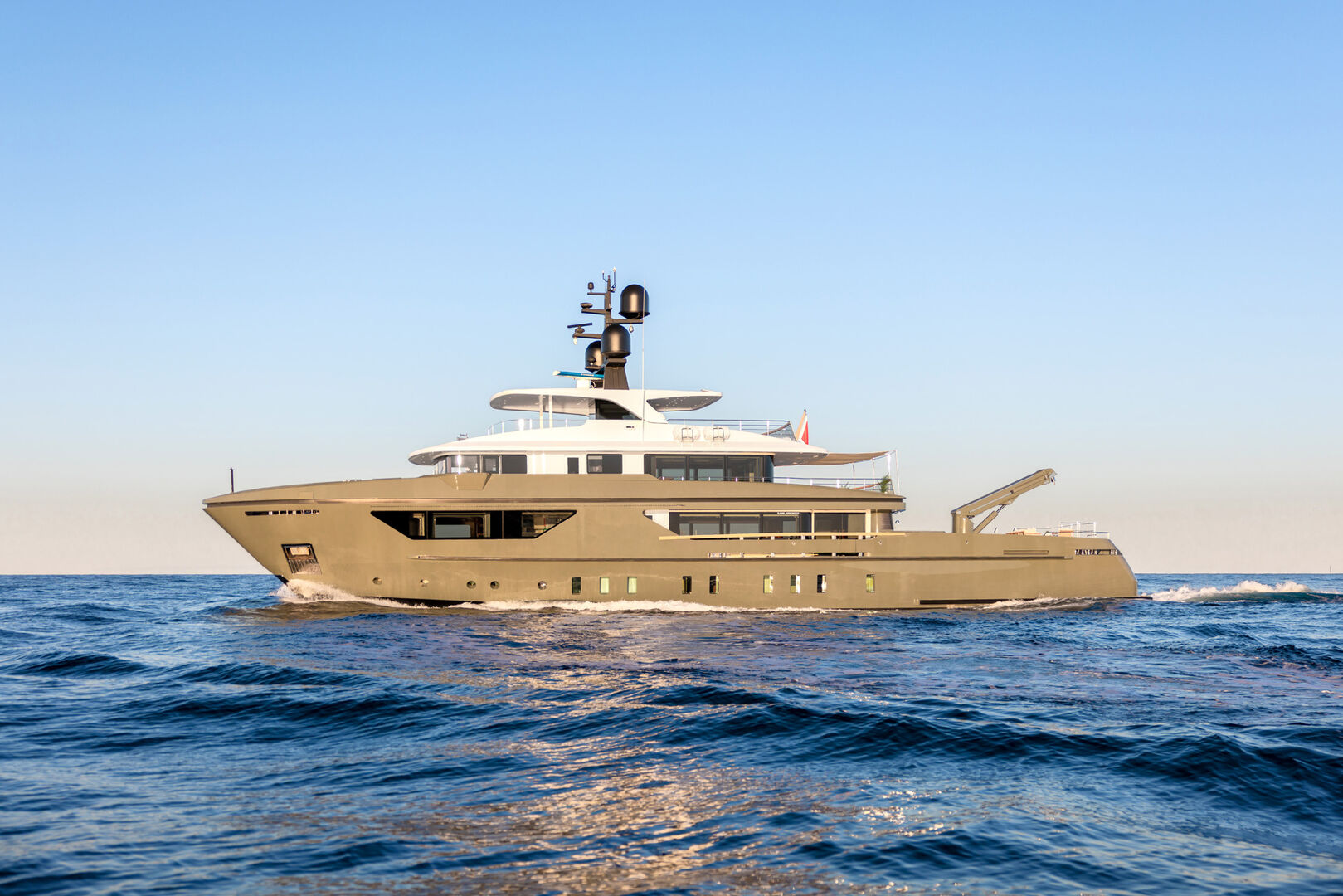 Moka yacht cruising