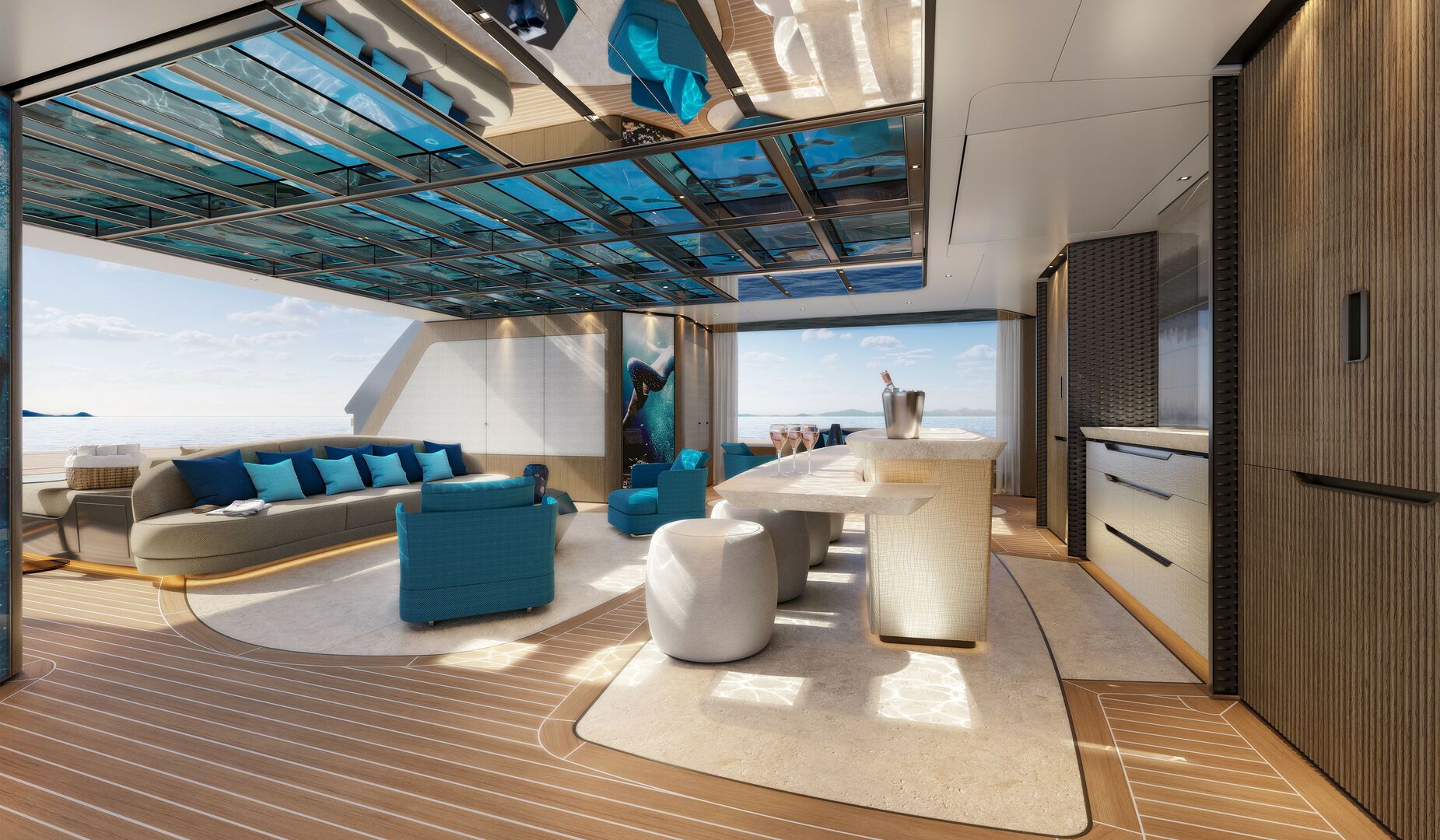 سان لورينزو تكشف عن اليخت الرائد 74Steel قبل إطلاقه