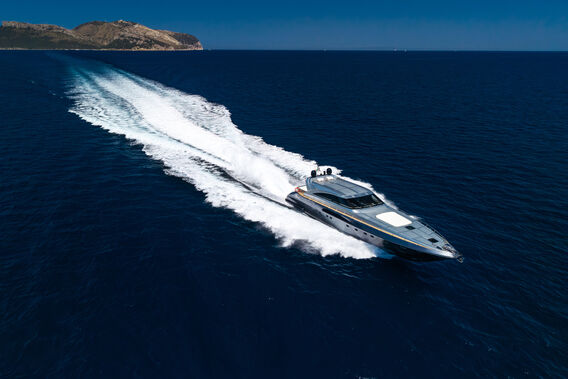 Tayyarah yacht cruising