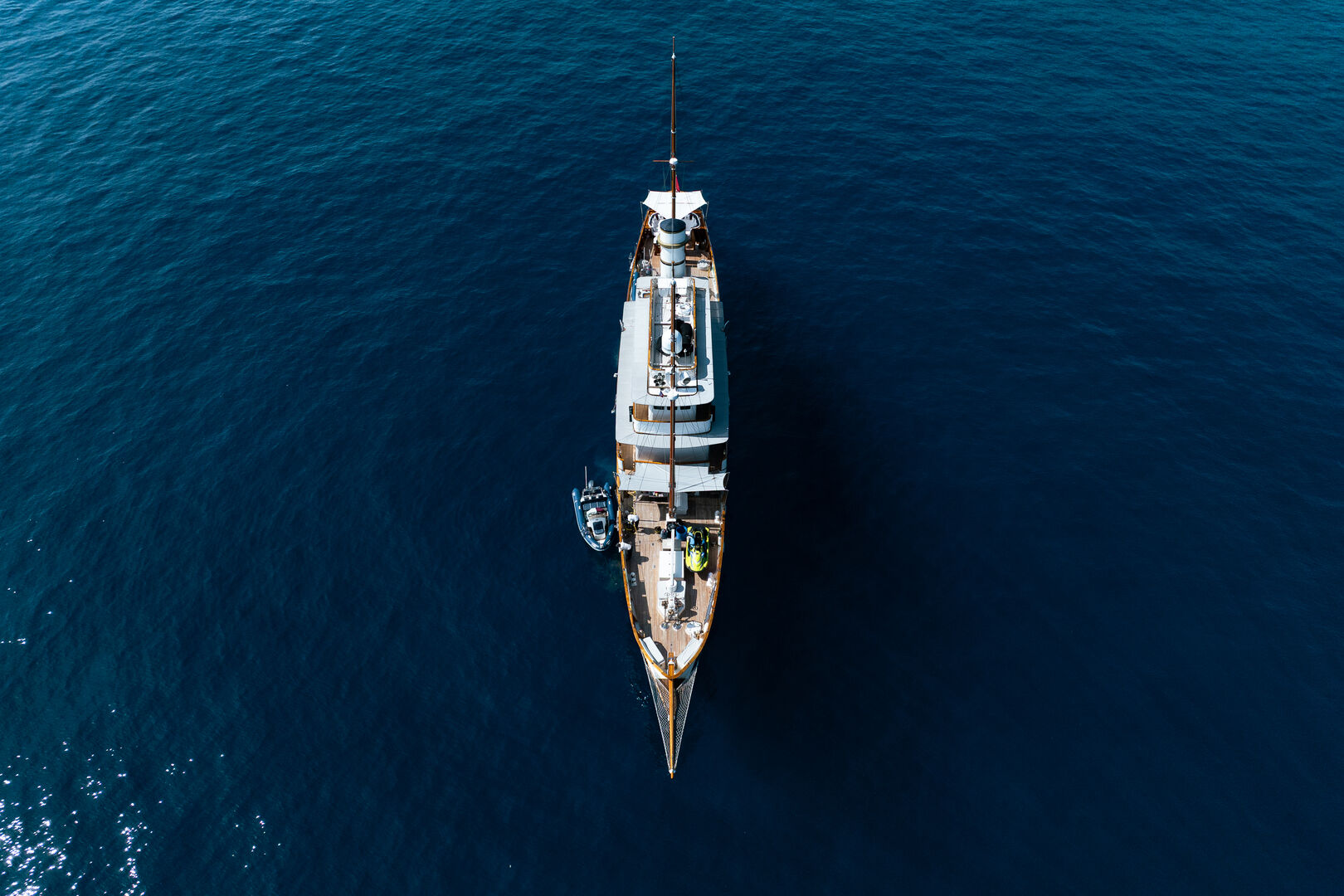 Kalizma yacht anchored in Saint-Jean-Cap-Ferrat