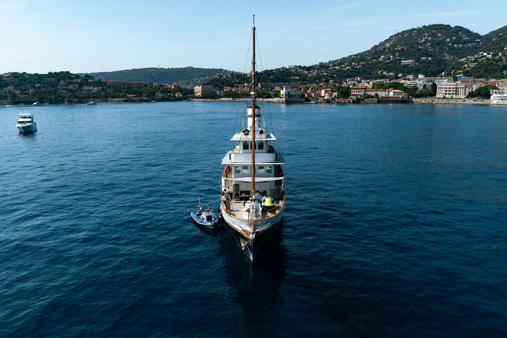 Kalizma yacht anchored in Saint-Jean-Cap-Ferrat