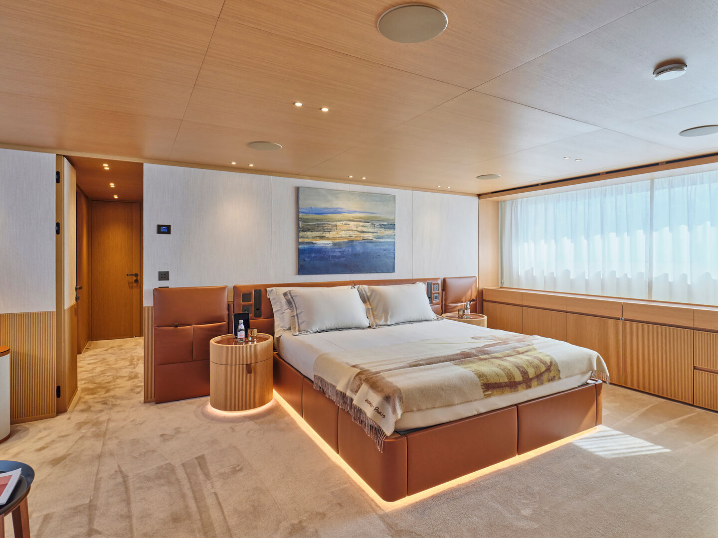 K2 yacht stateroom