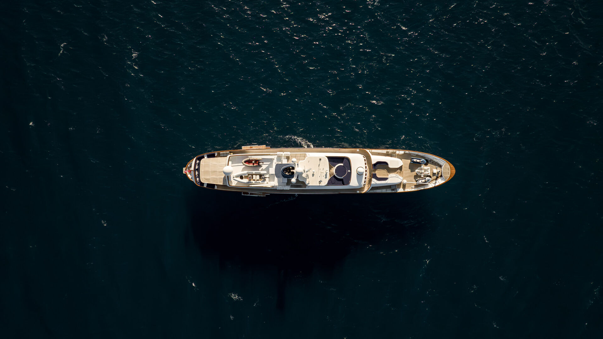 Meserret II yacht aerial