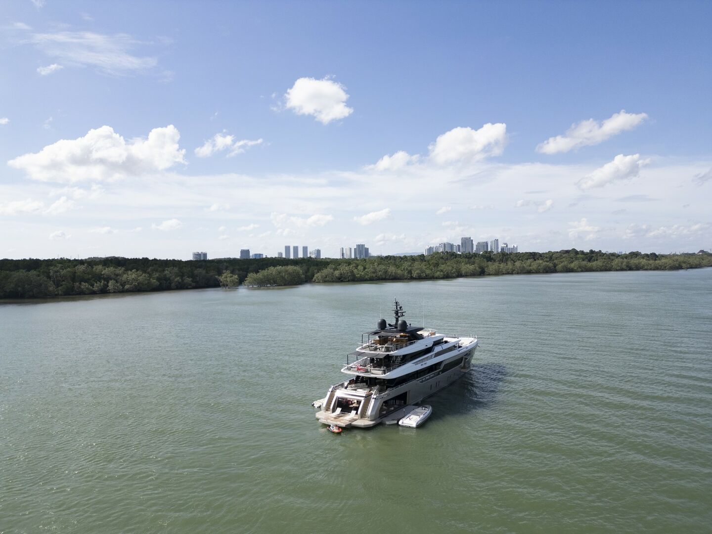 Annabella yacht anchored
