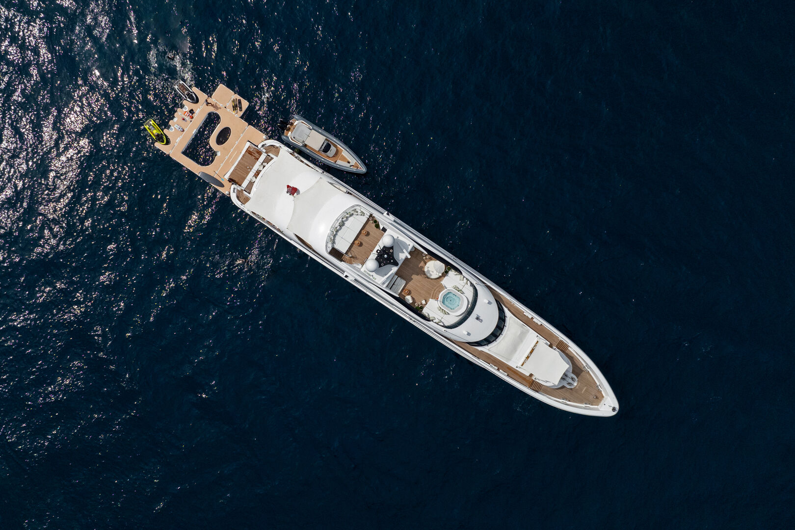 Altair yacht aerial