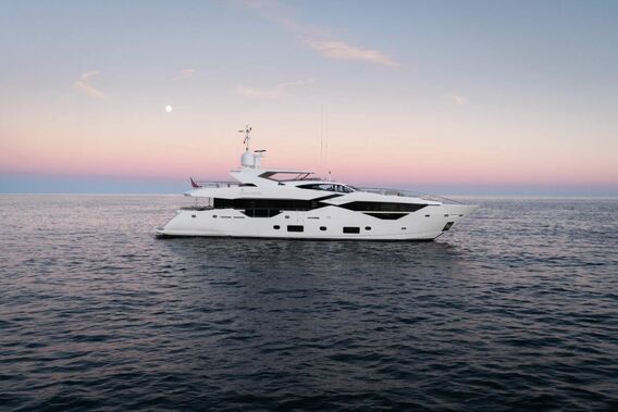 King Power yacht cruising