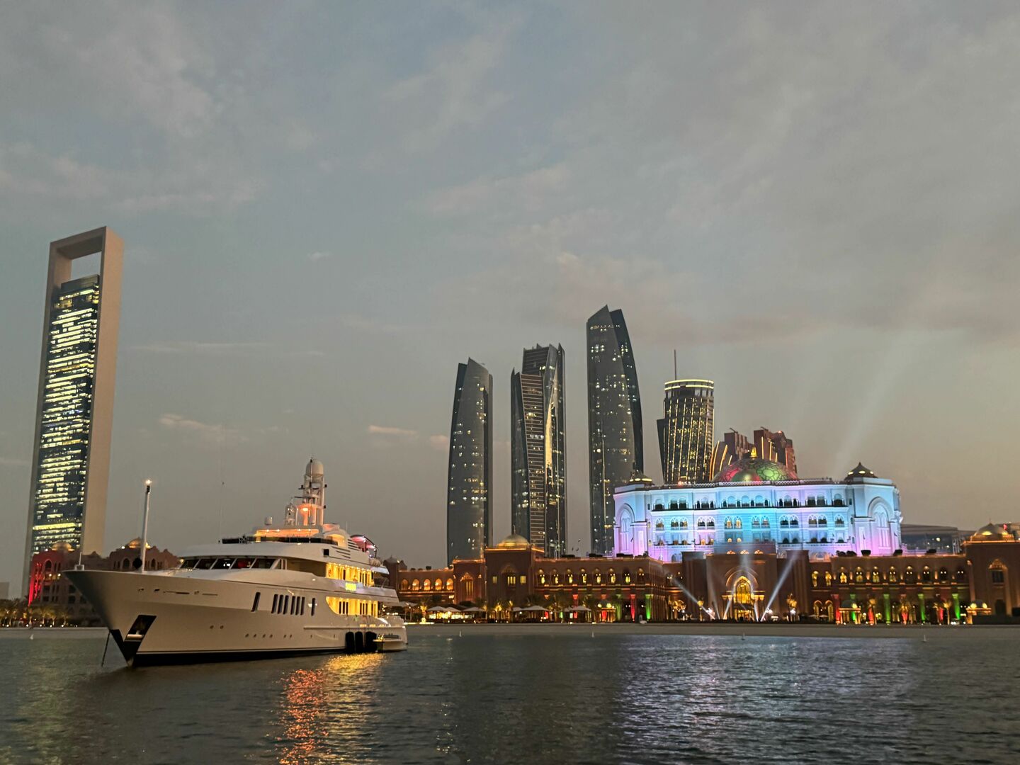 61m Feadship superyacht Samadhi in Abu Dhabi