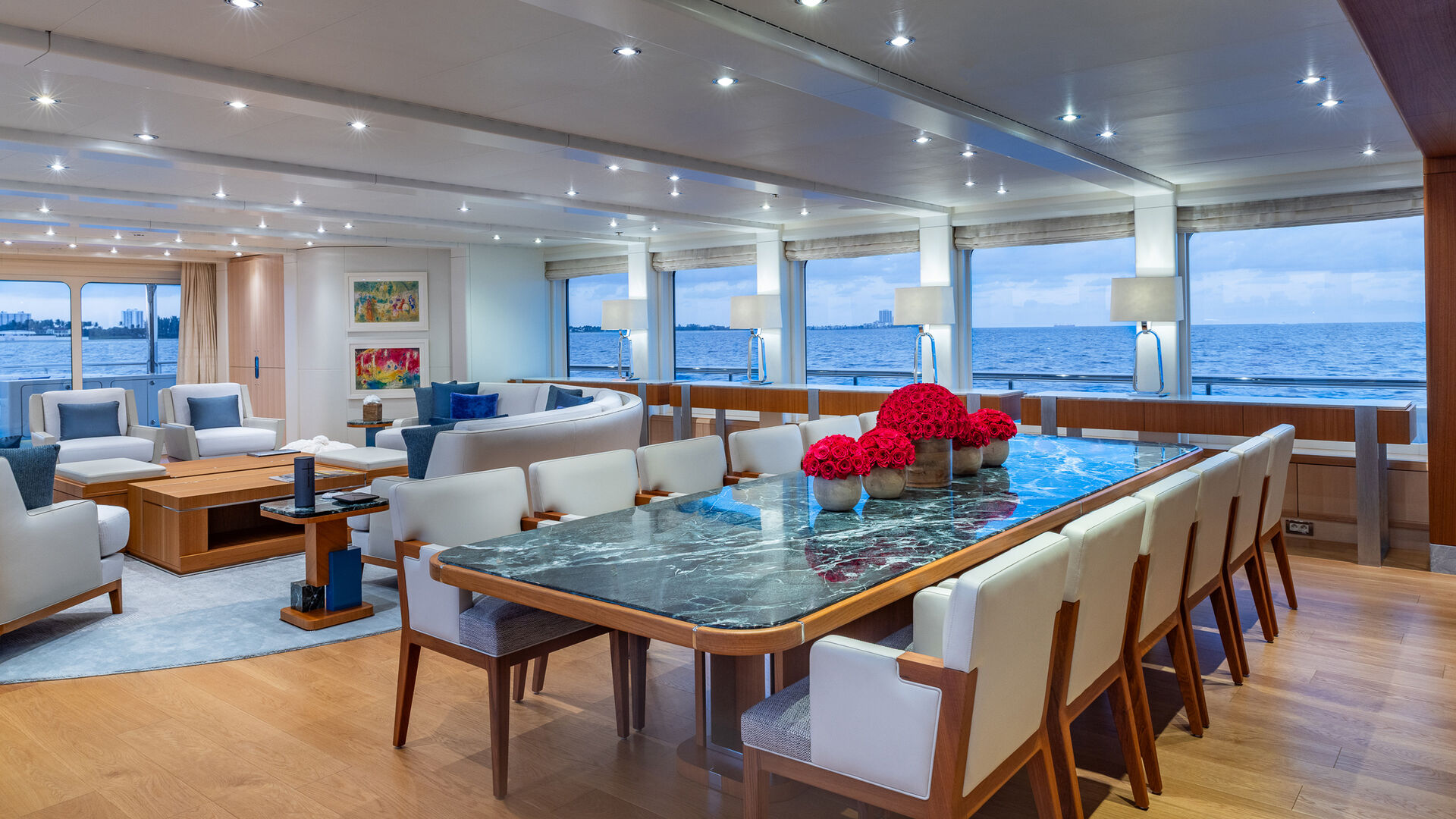 Netanya 8 yacht saloon