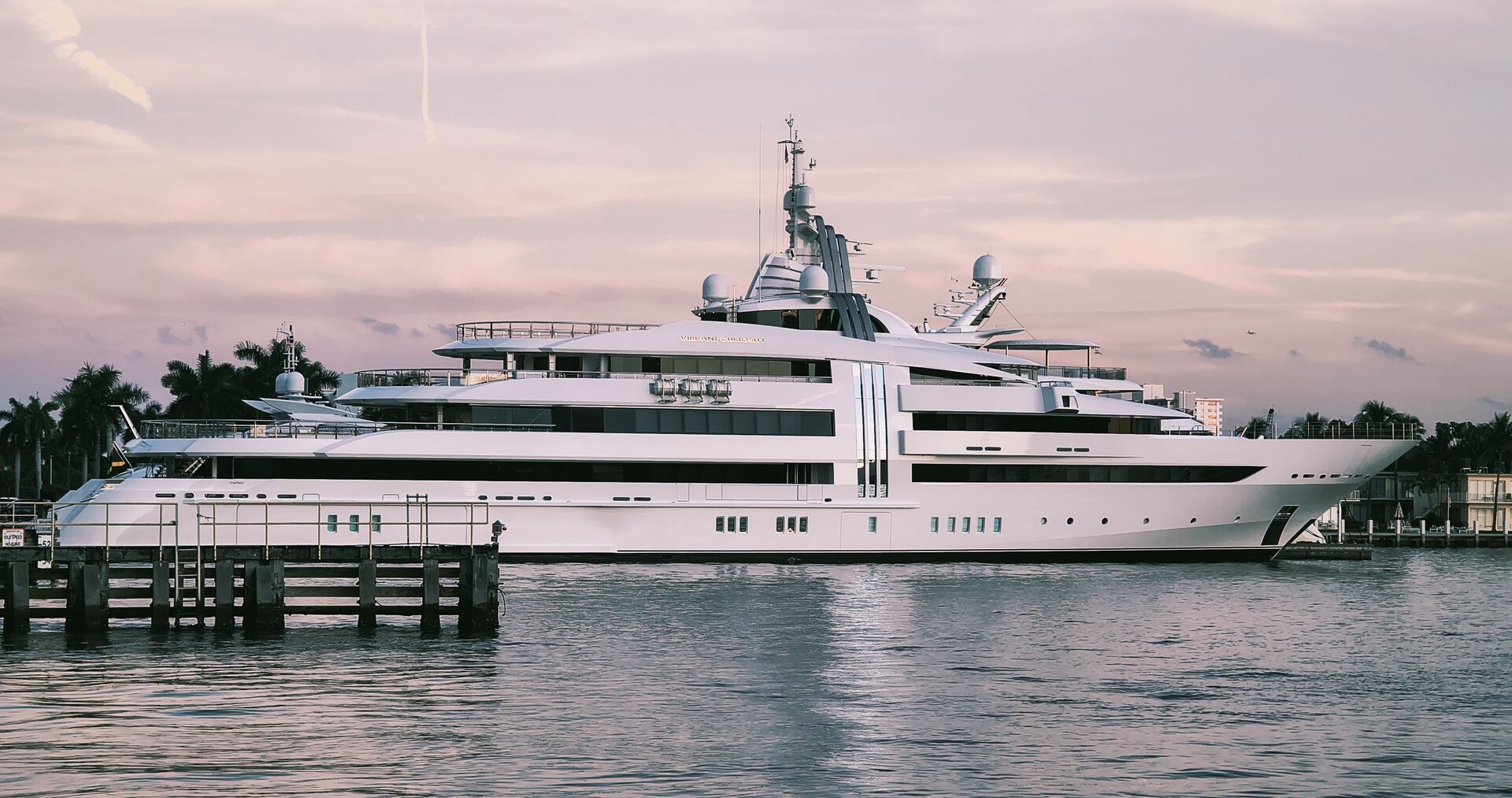85m Oceanco superyacht Vibrant Curiosity in Fort Lauderdale
