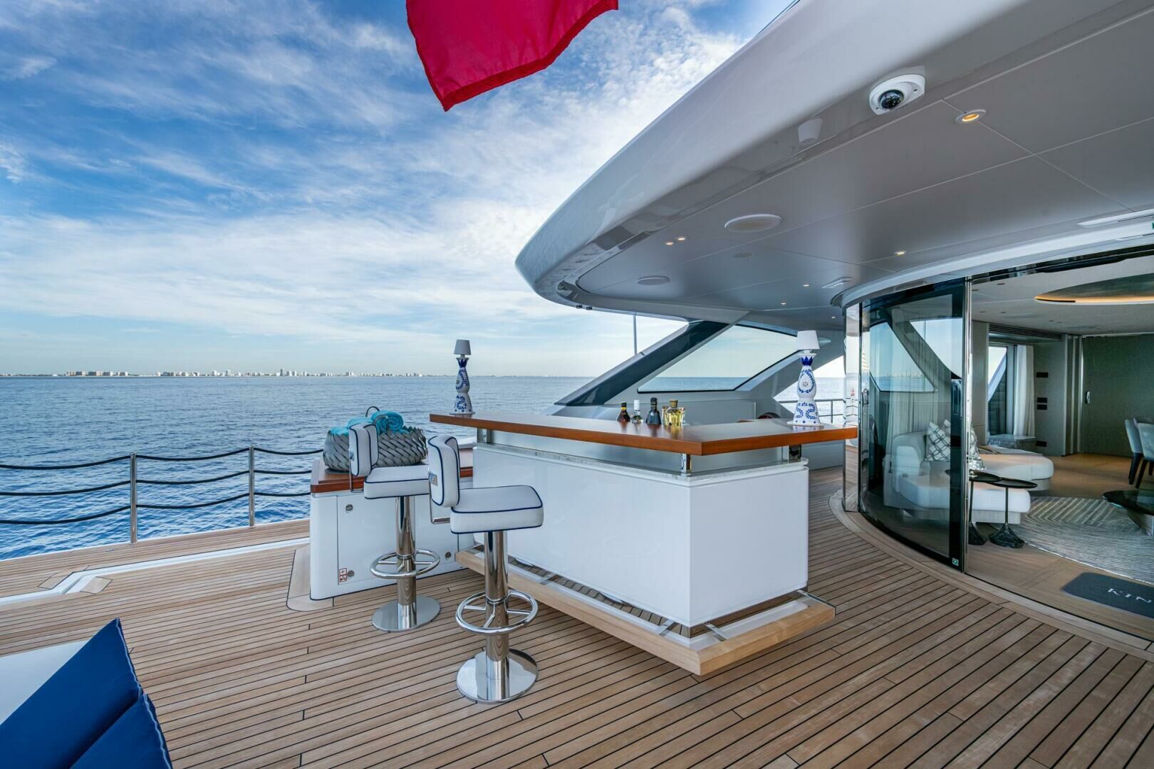 Kings Lair yacht deck