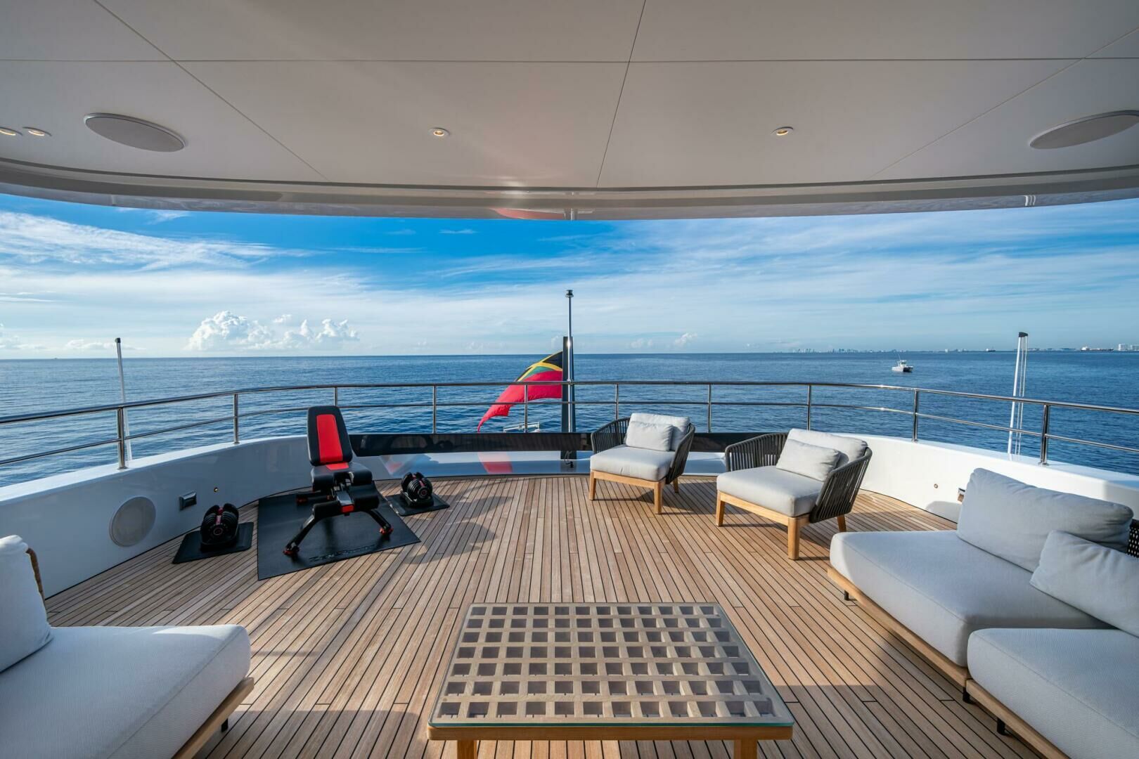 Kings Lair yacht deck