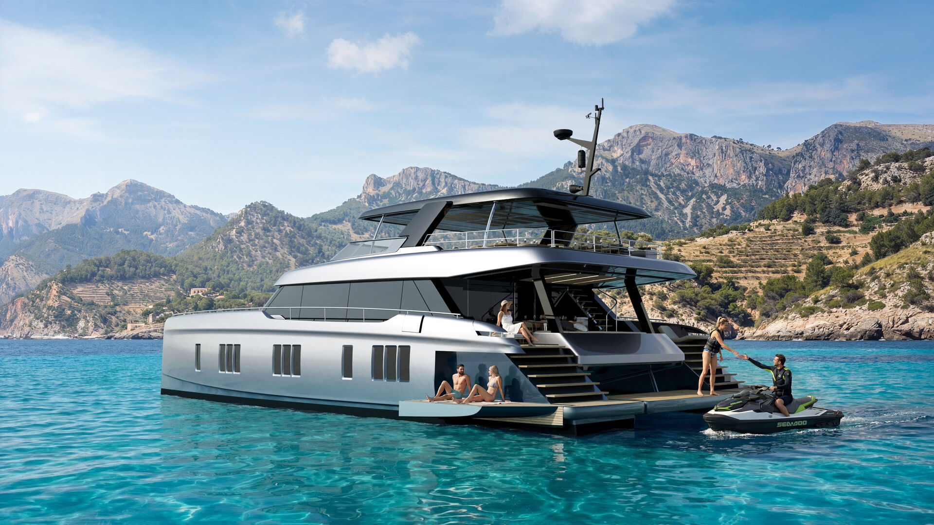 Footballer Robert Lewandowski buys 80 Sunreef Power NEXT catamaran