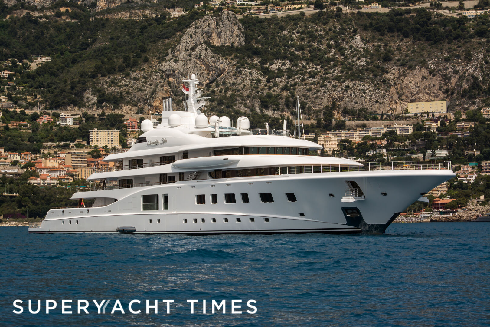 Quantum Blue anchored