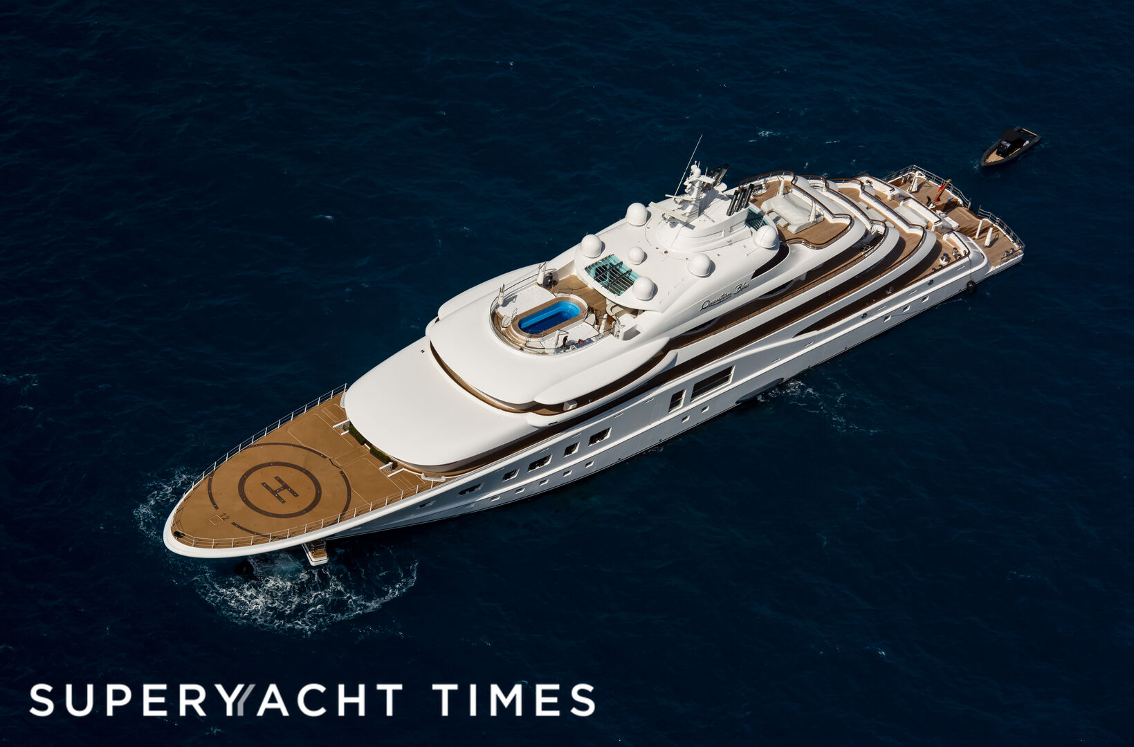 Quantum Blue anchored