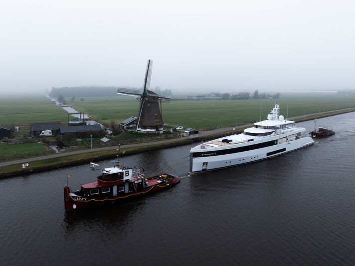 Article image for In Pictures: 50m Feadship 717 yacht Graycliff...