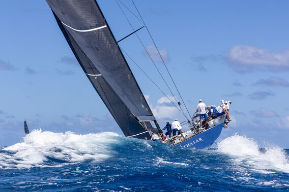 Maxi 72 Mills yacht Balthasar claims victory at RORC Antigua 600