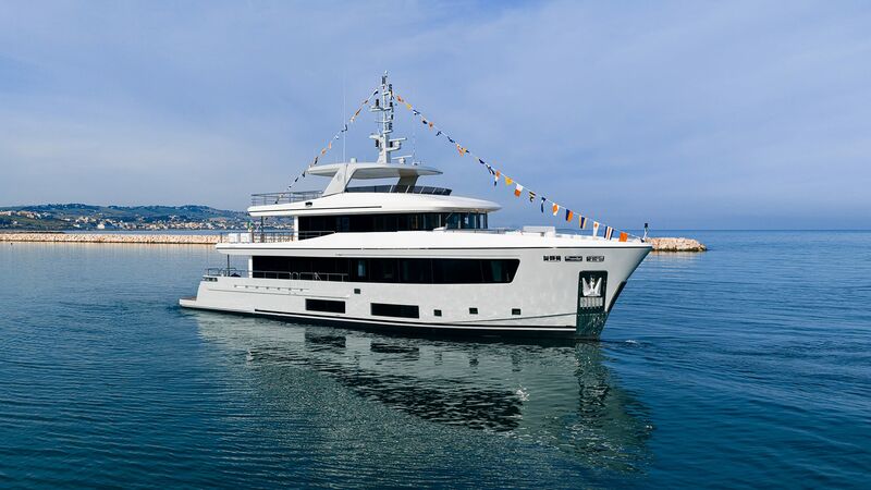 Article image for 33m Nauta Air 108 yacht Tartaruga launched