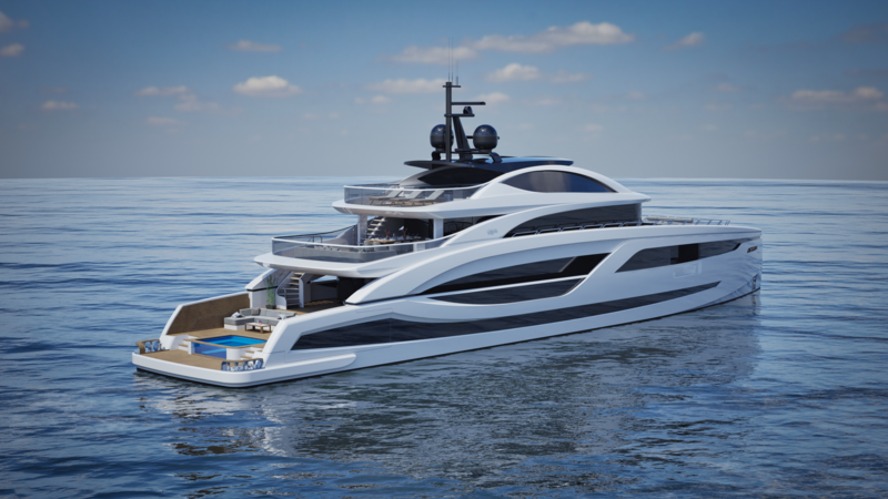 Article image for Lazzara Yachts unveils new 50m flagship LMY 1...