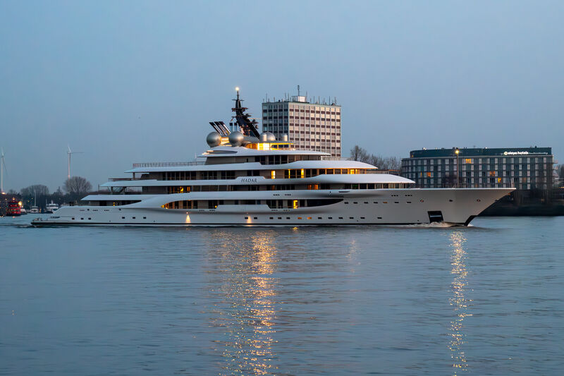 Article image for Exclusive: 136m Lürssen yacht Flying Fox comp...