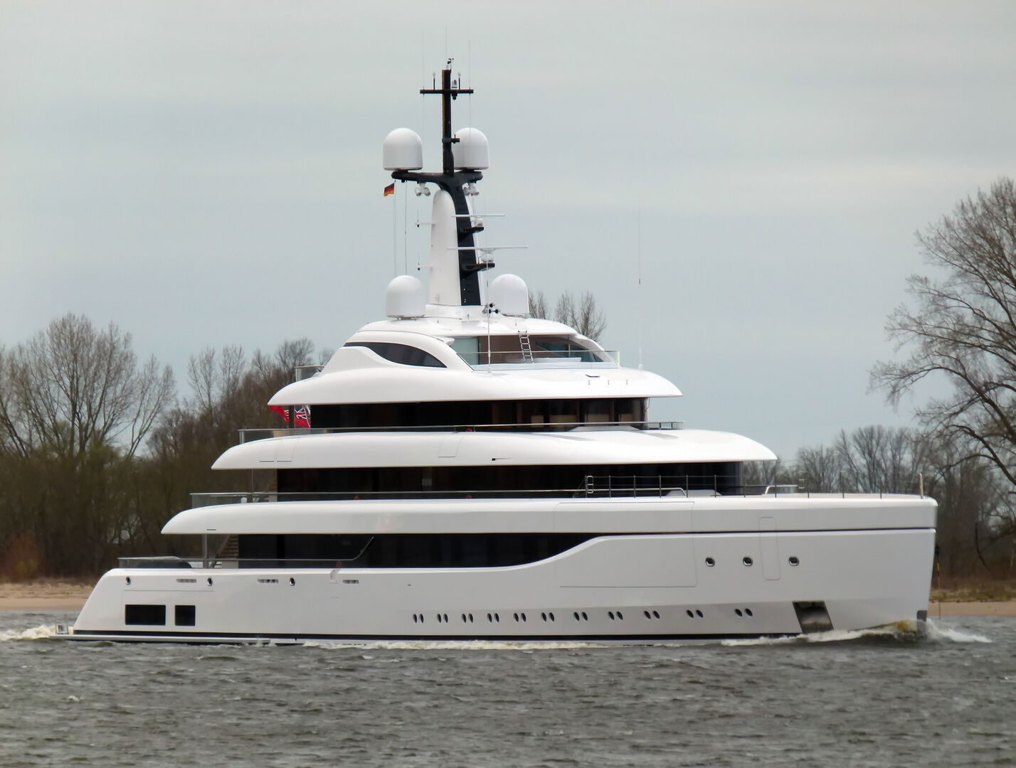 78m Lürssen superyacht Odisea delivered
