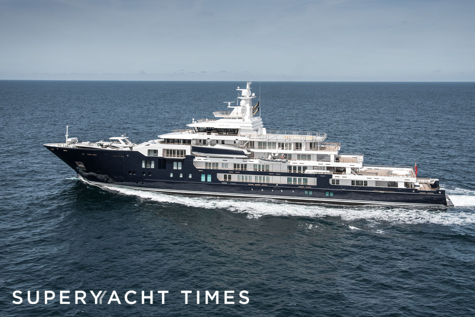 World exclusive 116m explorer superyacht Ulysses delivered