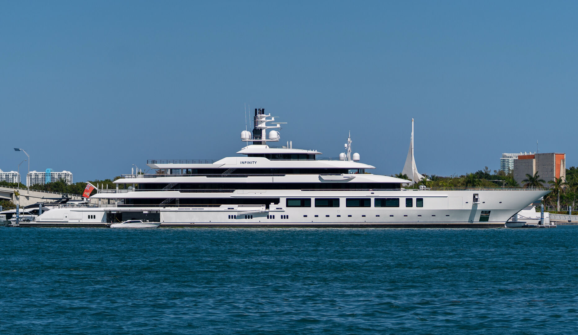 117 Oceanco superyacht Infinity in Miami