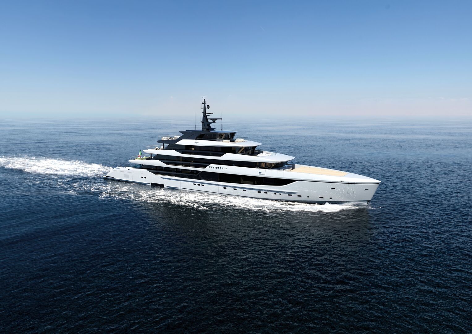 Sanlorenzo unveils second 74Steel yacht Virtuosity with living