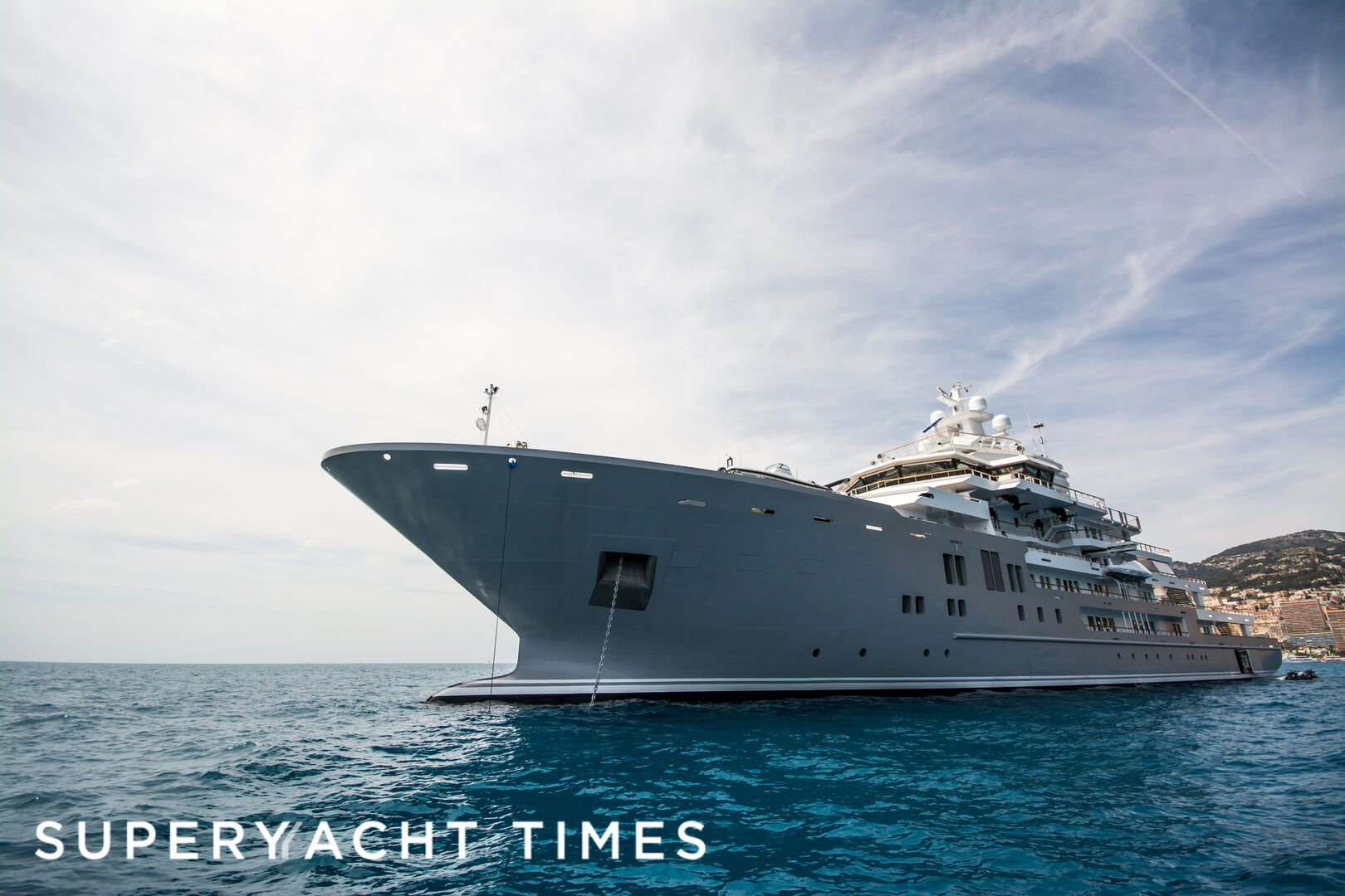 Fleet update 107m explorer yacht Ulysses renamed Andromeda