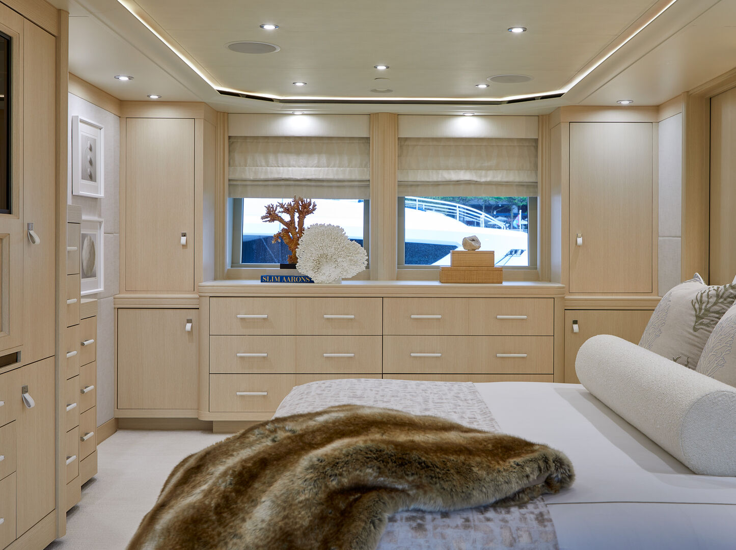 Night Howl yacht stateroom