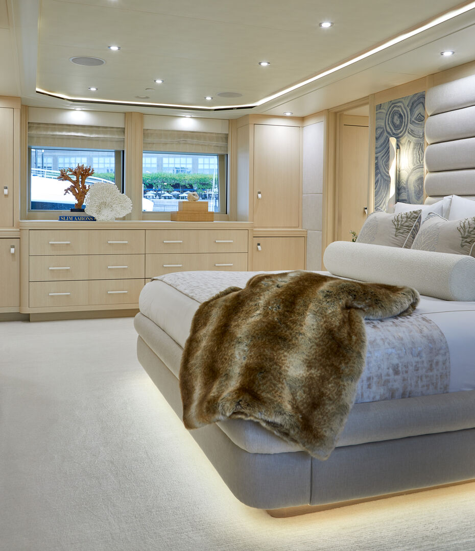 Night Howl yacht stateroom