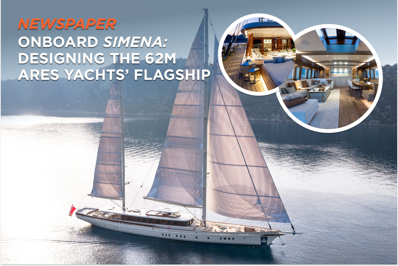 Onboard Simena: Designing the 62m Ares Yachts' flagship