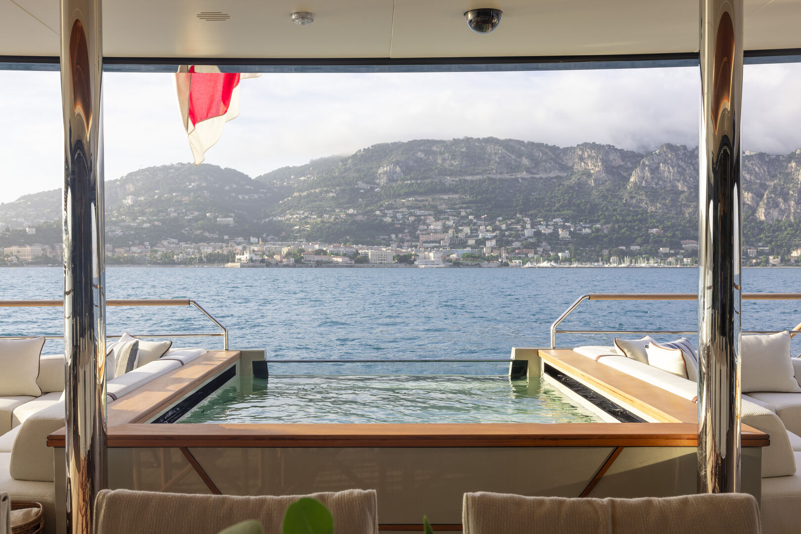 Seawolf X yacht deck