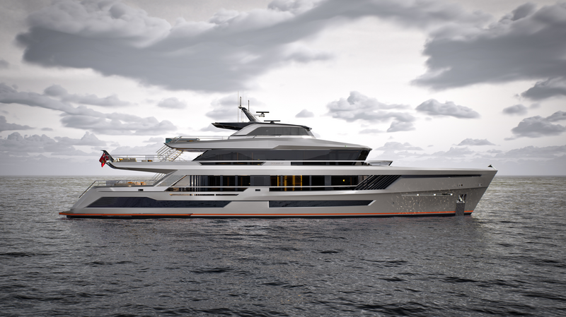 74m superyacht Lady Jorgia on the French Riviera