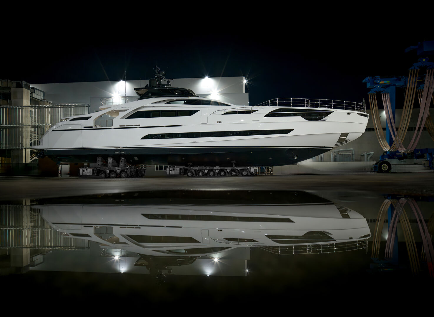 Fifth 43m Pershing 140 yacht launched