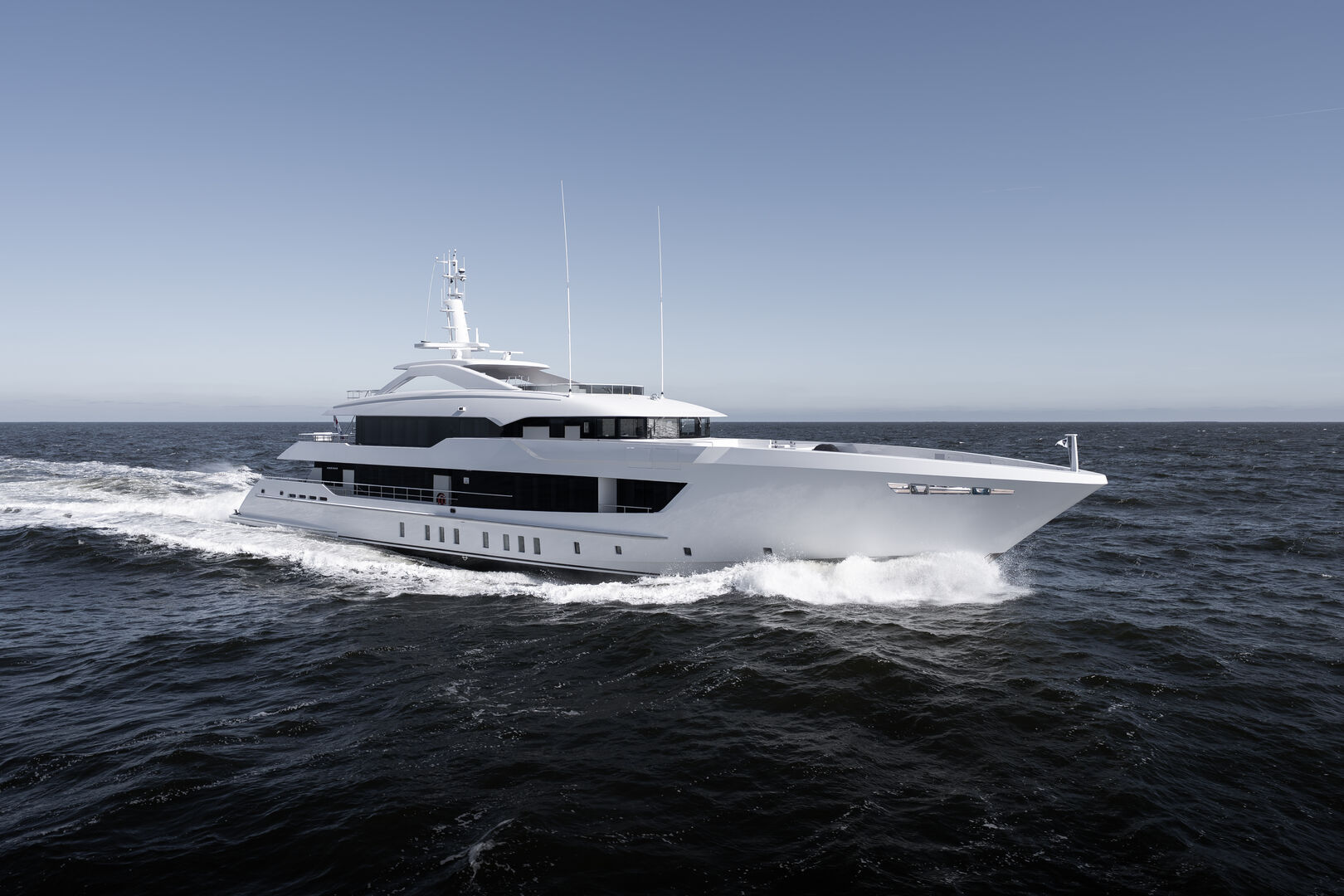 55m Heesen Steel yacht Project Frida christened Pa'lante