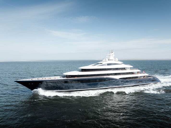 85m Oceanco superyacht Vibrant Curiosity in Fort Lauderdale