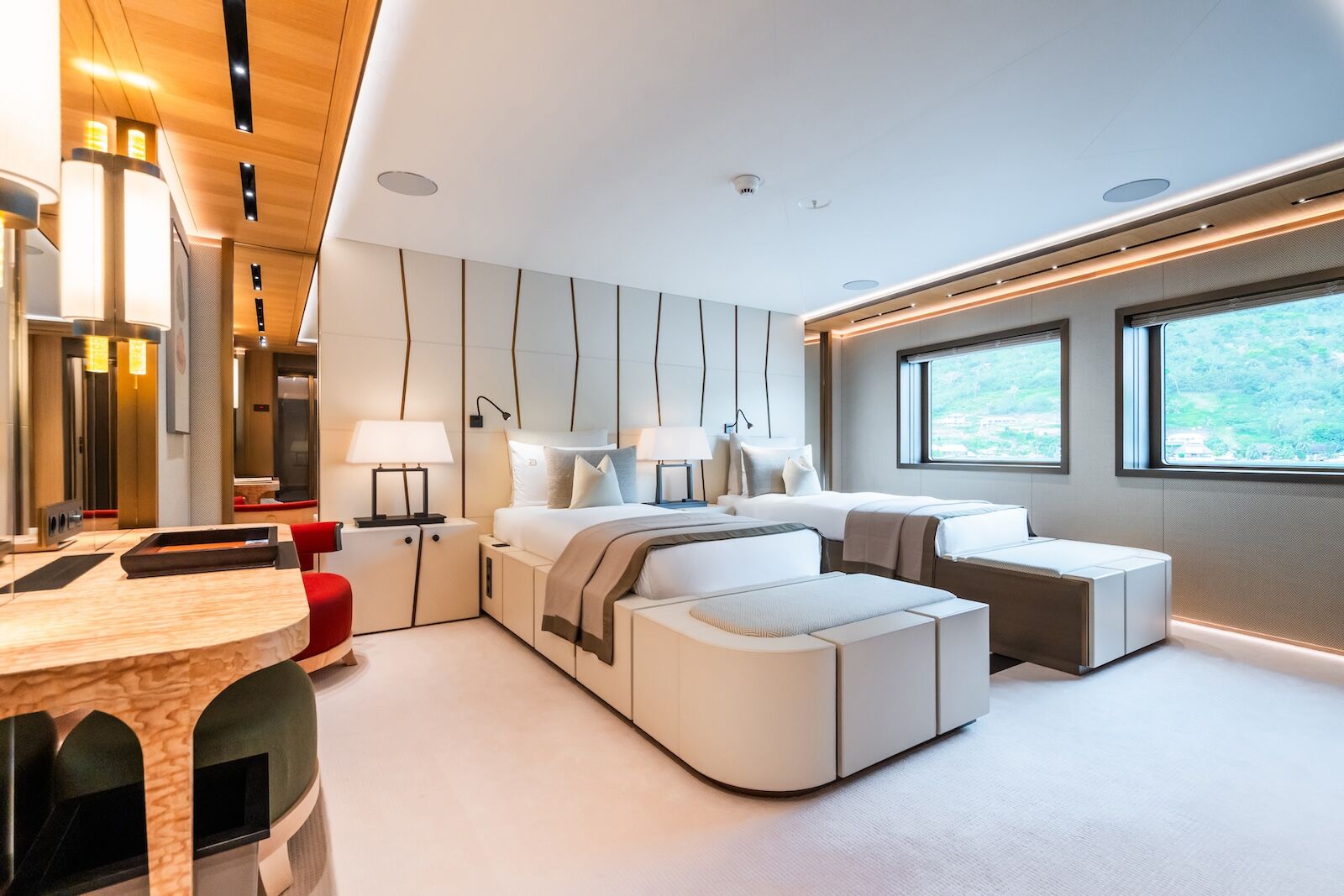 La Datcha yacht stateroom