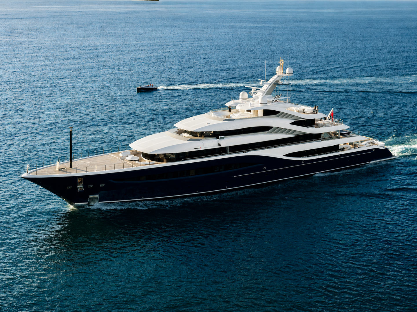 88m flagship Turquoise yacht Angelique delivered