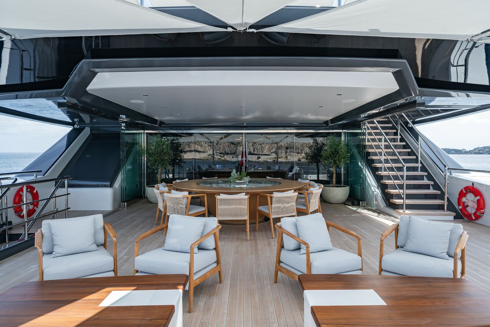 Malia yacht deck