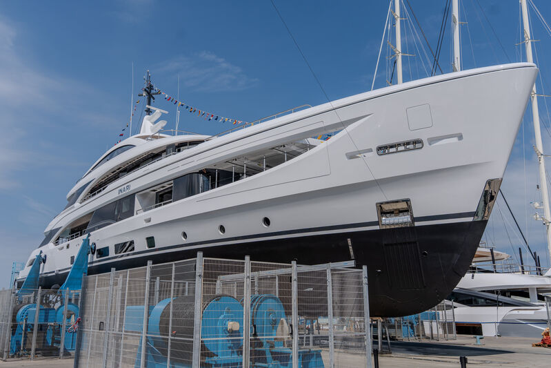 Exclusive: 102m Lürssen superyacht JASSJ launched