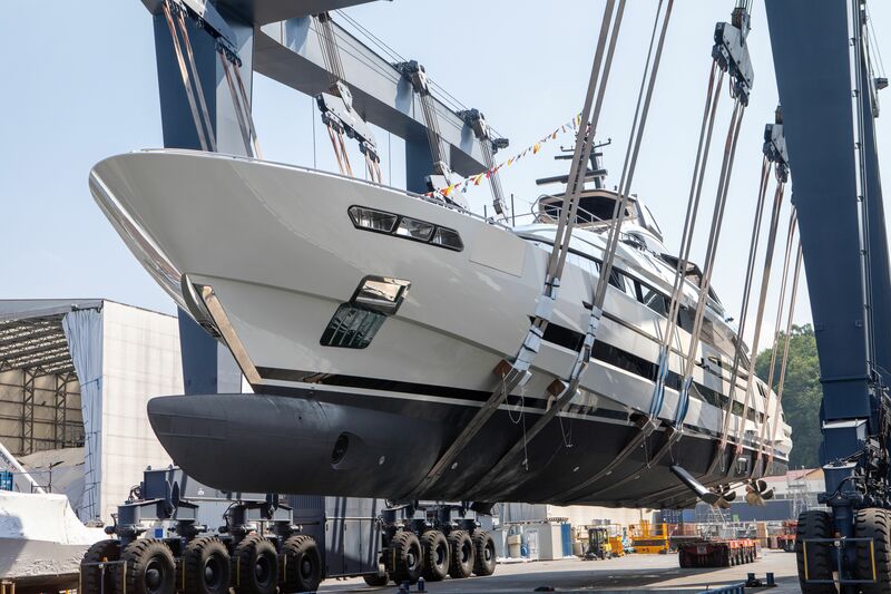 Exclusive: 102m Lürssen superyacht JASSJ launched