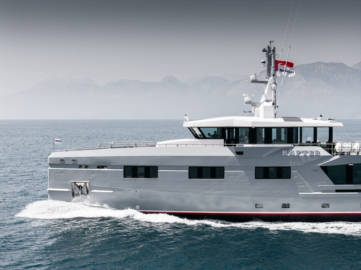Fourth Damen Yachting YS53 yacht support Rafter delivered