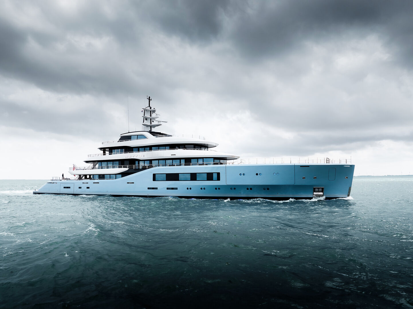 80m Amels superyacht Netto II embarks on maiden voyage