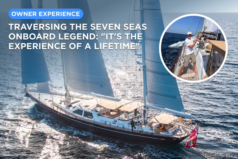 Article image for Traversing the seven seas onboard Legend: "It...