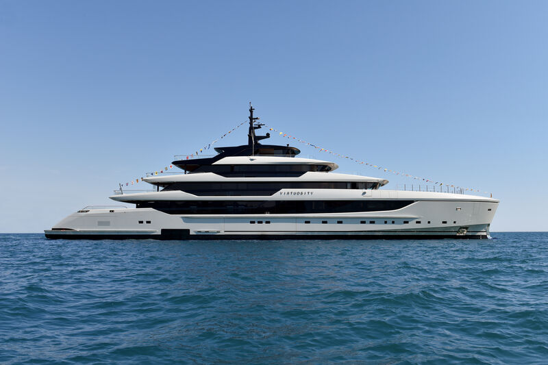 Article image for Second Sanlorenzo 74Steel yacht Virtuosity la...